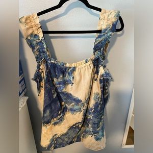 Beautiful Brand New Daisy, Ruffled Strap Top by LulaRoe